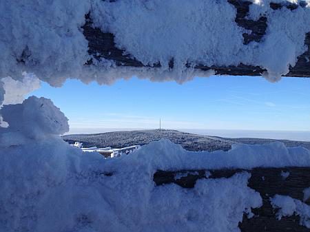 12 Gipfeltour Fichtelgebirge im Winter